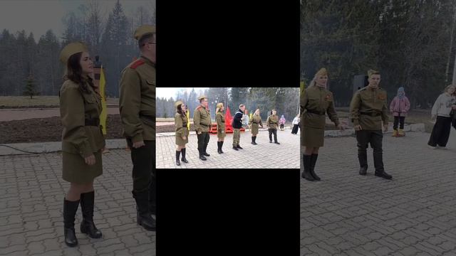 Город Мирный Военные Песни К 9 Мая На Гармошке 80 лет победы !