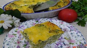 Запеканка из брокколи