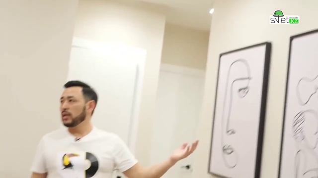 Освещение от SVET.KZ: РУМ ТУР по квартире продюсера balukz и