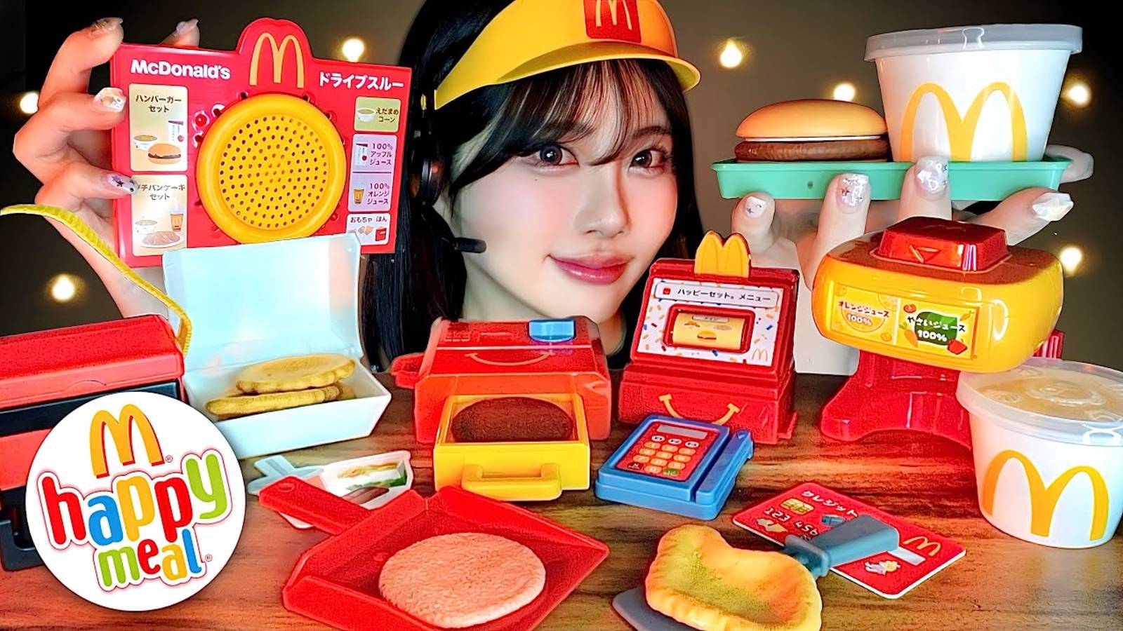 ASMR игрушки из макдональдса ролевая игра 🍔🍟 смотреть онлайн