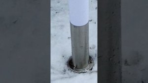 Установка уличных светильников