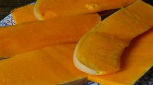 Сладкая тыква запеченная в духовке