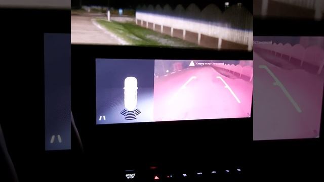 Ужасное освещение заднего хода автомобиля Geely Emgrand 7 NEW