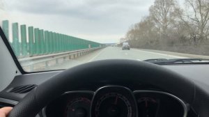 Веста Кросс 1.8(Амт 2 0).Замер расхода топлива по БК по трассе М5 -127,5 км.Режим Средний.