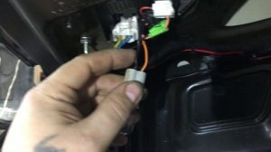 установка камеры заднего хода HUNDAI I40  2016года