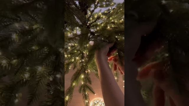 Украшаем Ёлку🌲тренд #2024 ❄️гирлянда роса✨На ёлочку 1 смотреть онлайн
