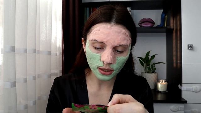 ДОМАШНЄ СПА: БАГАТО БУЛЬБАШОК 😍 Маска для Обличчя від Lirene Double Bubble Сіса