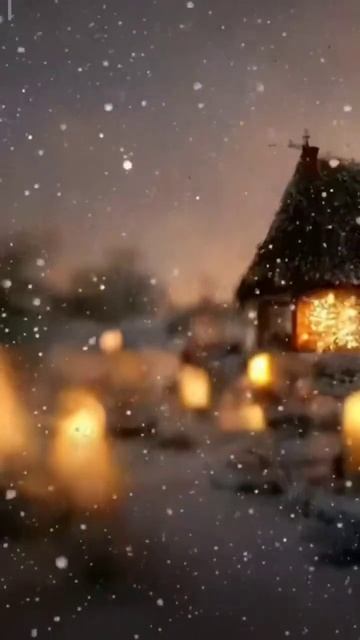 Ранее утро тихо падает снег, светят фонари... смотреть онлайн