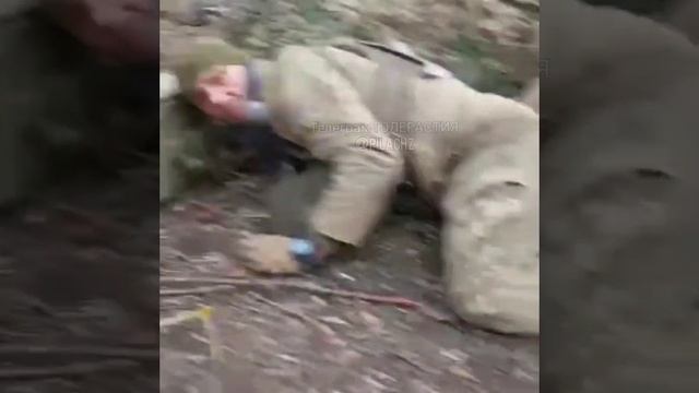 Наши штурмовики жёстко приняли xoxлов после штурма.
