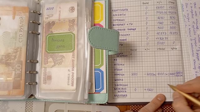 Исправление и пополнение органайзера 🗃️ ☝️💰. Подготовка таблицы для новых пополнений 🤑