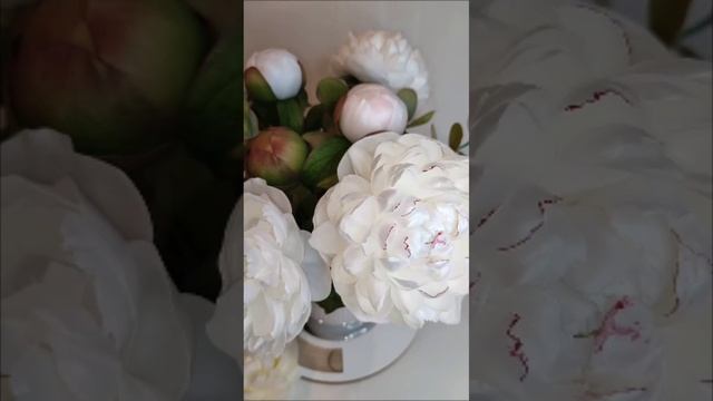 СветильникПионы Ред ШармРучная работа в керамическ