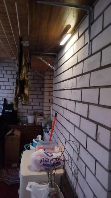Свет на балконе #безпроблем #светильники #свет #балкон