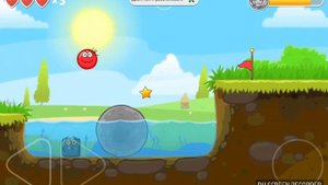 Красный мячик прохождение уровня