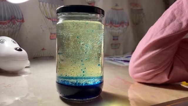 Хвастаюсь своей Лава-Лампой @лава @вечер @поделки @дево смотреть онлайн