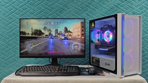 Игровой компьютер в корпусе Powercase Alisio Micro X4W white