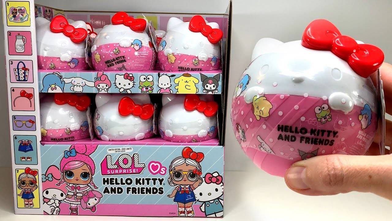LOL Surprise Dolls loves HELLO KITTY и Friends для куклы-сюрпризы Мультик Для Детей смотреть онлайн
