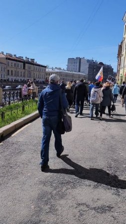 Санкт-Петербург.9 мая идём гуляем