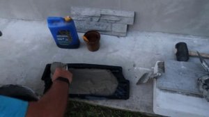 Как самому сделать самодельную керамическую плитку "С