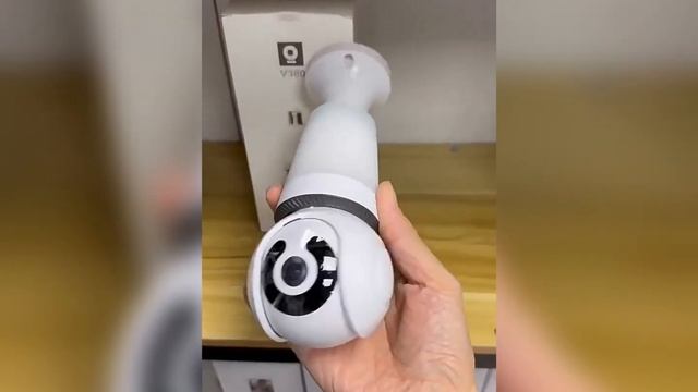 Wi-Fi Камера відеоспостереження в патрон E27, Q26 / Вайфай к? смотреть онлайн