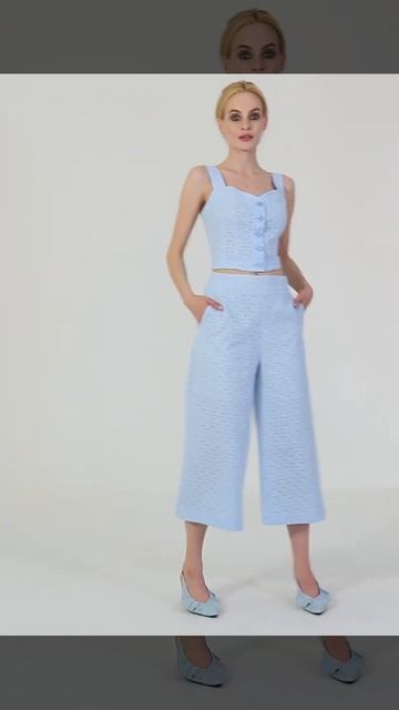 Бра топ из хлопка  Артикул: 1421111316 смотреть онлайн