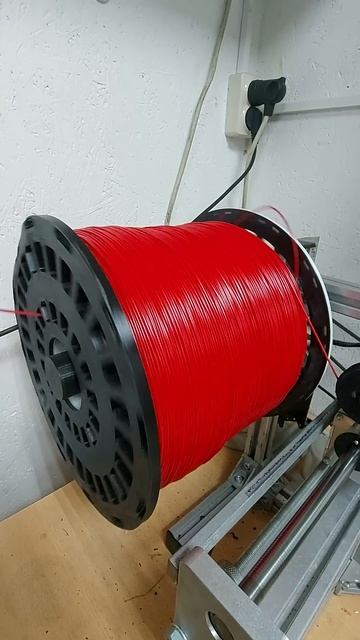Рубиновый 10 кг катушка #petg #пластик #3d #3dprinter #3dпечать #3d? смотреть онлайн