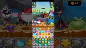 Best Fiends level 6777 tutorial прохождение с 1 попытки