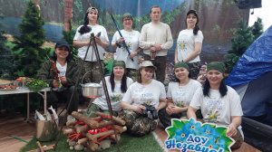 Песня «Костёр»
Автор песни: С.Прилуцкий 
Автор музыки: Н.М.Геличак + искусственный интеллект