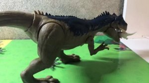 Аллозавр vs велоцираптор/стоп моушен анимация