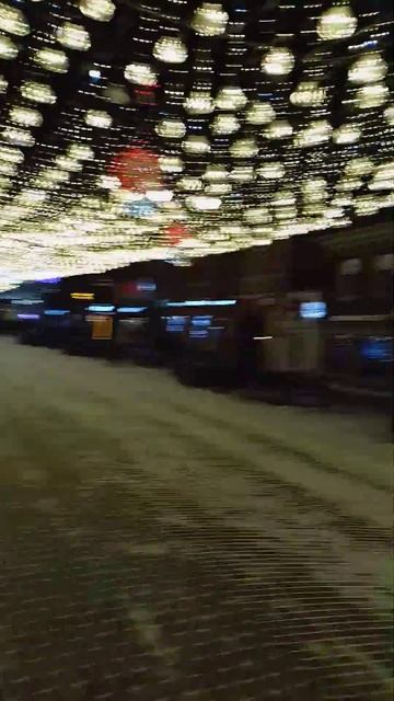 Новогодние фонарики, прогулка #новыйгод #праздник смотреть онлайн