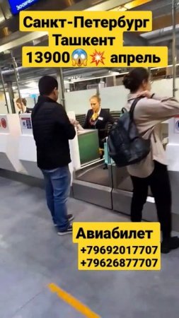 ARZON BILETLAR ✈ Санкт-Петербург Пулково Аэропорти #rek #uzbekistan