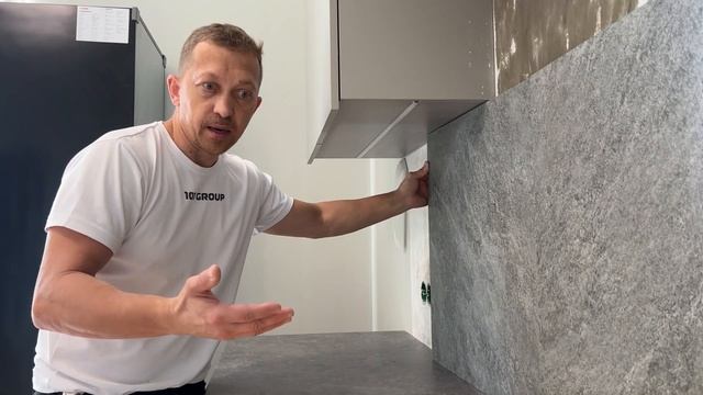 Фартук из керамогранита. смотреть онлайн