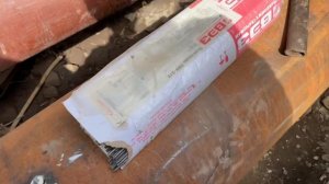 Монтаж и сварка трубы 325 (операционка) в теплокамере (П?