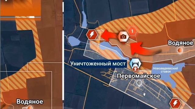 Взято Водяное под Донецком 31 марта 2024 года (карта)