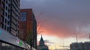 Pogoda v Sibiri Шикарный закат