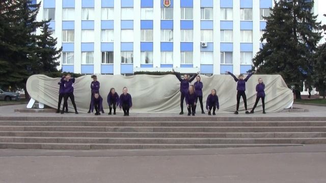 Хип-хоп команда "Cheer Ladies" Открытие "Я ЛЮБЛЮ КОРОСТЕНЬ"