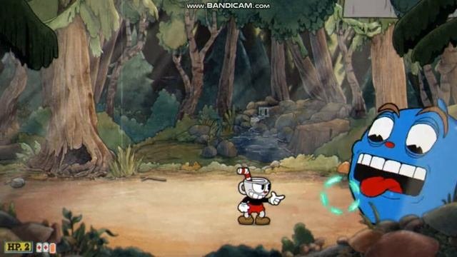Прохождение Cuphead №2 1 беги и стреляй