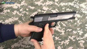 Демонстрация Umarex Colt Government 1911 A1 Dark Ops
