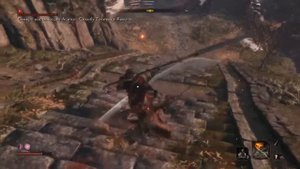 Sekiro Ps4 босс с копьем