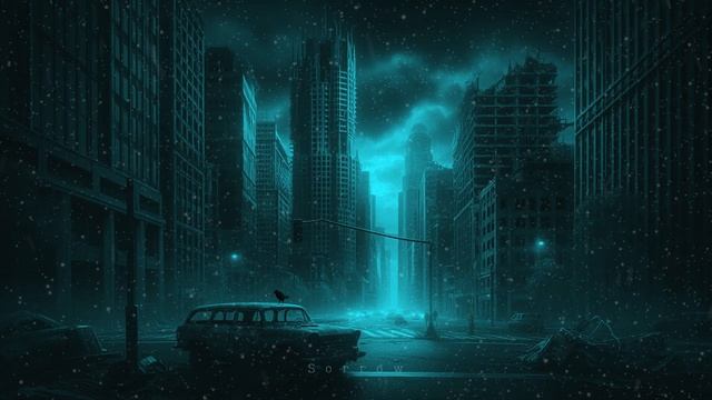 Ghost City Dark Ambient Post Apocalyptic Drone, Deep Sound, ASMR, Relaxation
