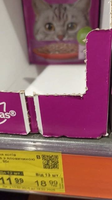 Вискас по акции для любимых котиков! смотреть онлайн