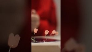 Собираю светильник куб с тюльпанами