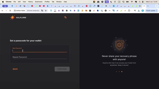 Создание кошелька Solflare Web3: Пошаговая инструкция web3 cry