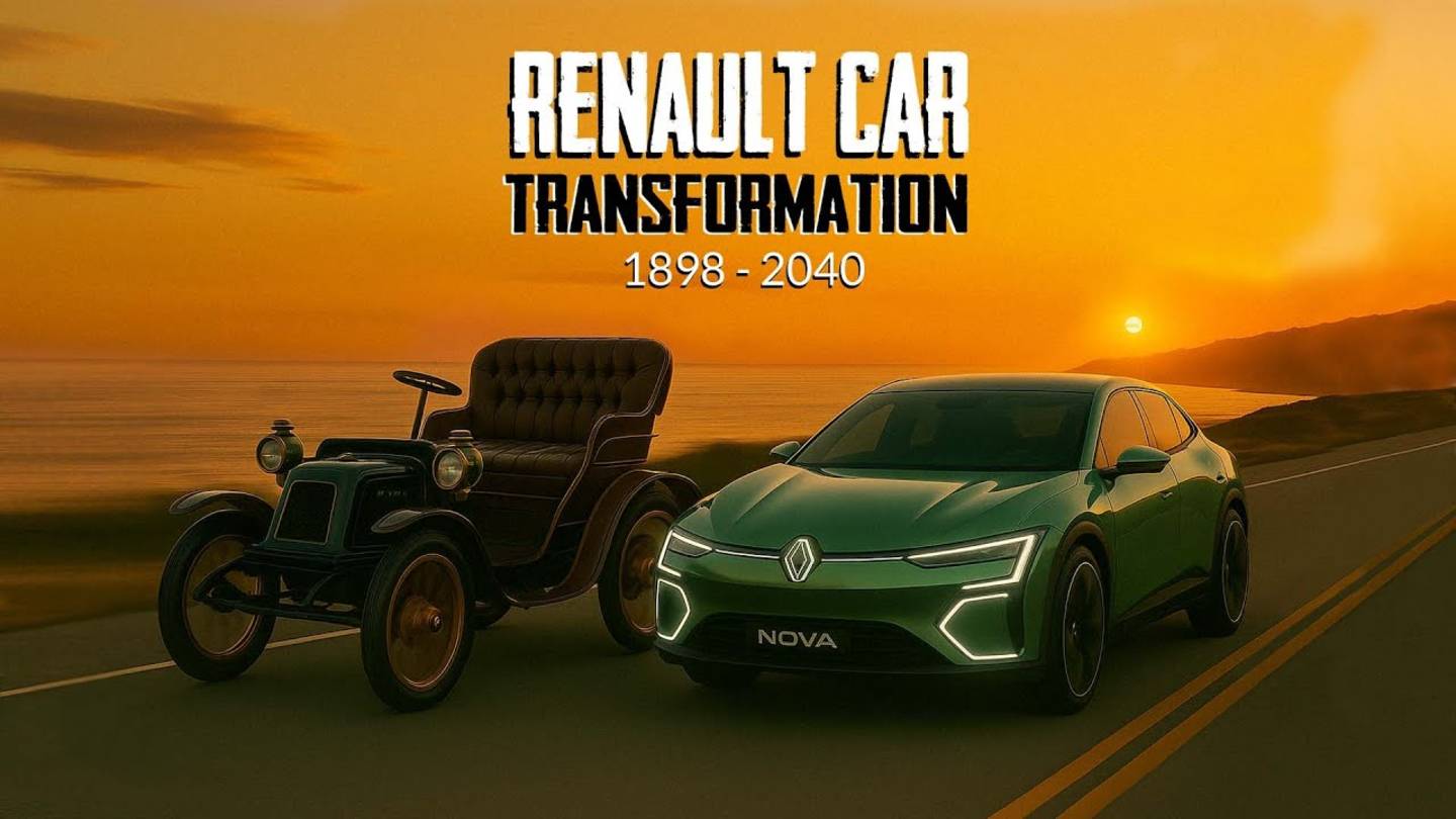 Трансформация автомобилей Renault | Эволюция с 1898 по 2040 годы за 4 минуты