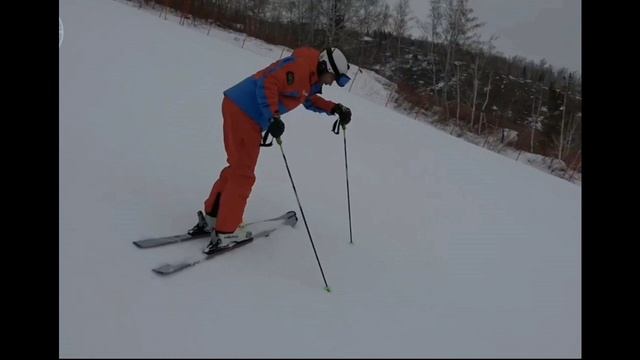 Назад вперед на крутом склоне 14