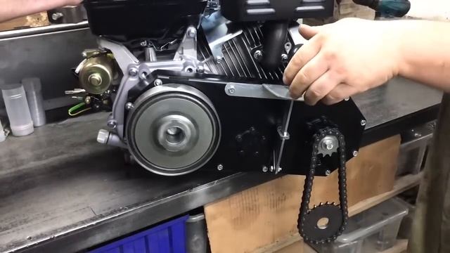 Реверс редуктор с центробежным сцеплением смотреть онлайн