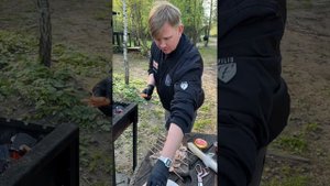 Шашлык из креветок за 3 минуты