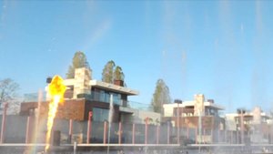 Это Кавказ! Светомузыкальный фонтан с огнём!