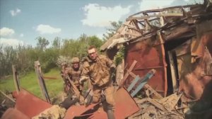 Взятый в плен боевик ВСУ.