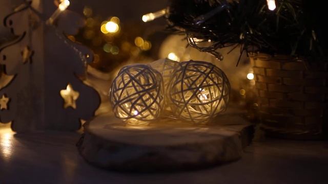 Электрогирлянда светодиодная Шар на батарейках смотреть онлайн