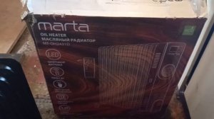 МАСЛЯНЫЙ РАДИАТОР MARTA С ДУ, СЕНСОРНЫМ ДИСПЛЕЕМ. Маслян?